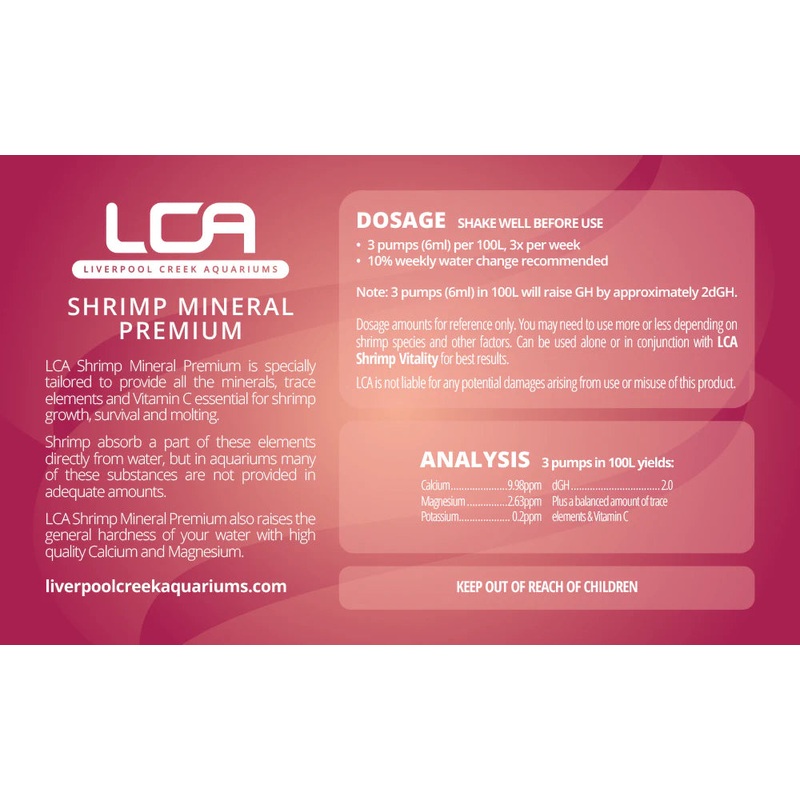 LCA Shrimp Mineral Premium 500ml