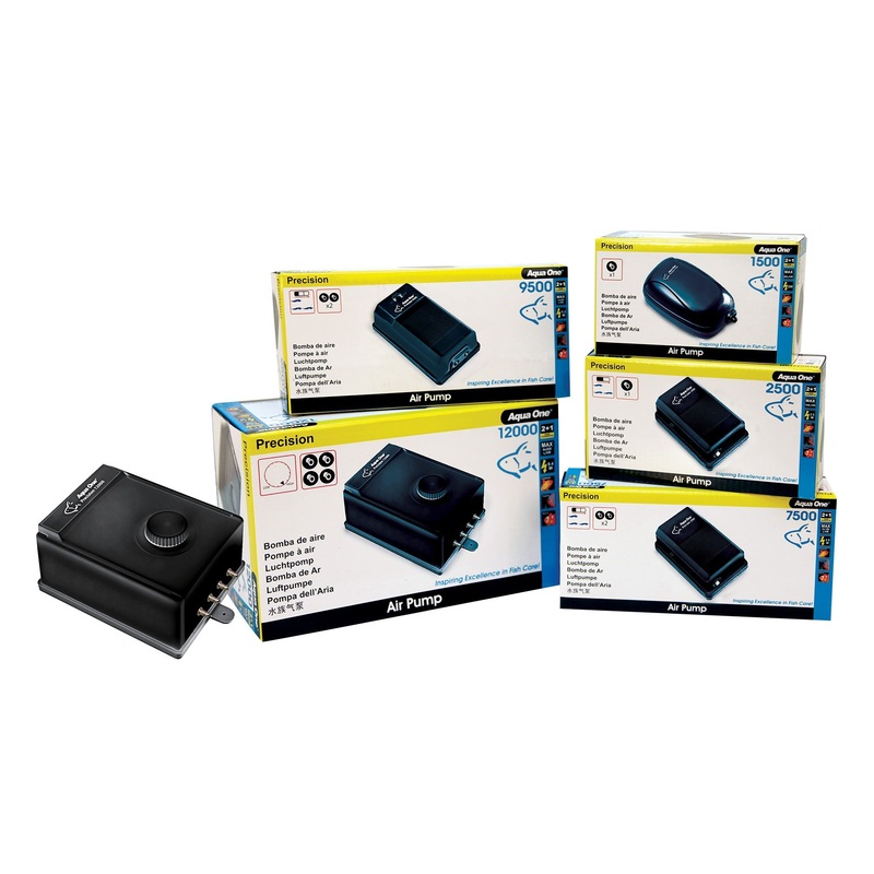 Aqua One  Precision 2500 Air Pump Single outlet