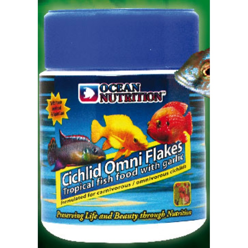 Ocean Nutrition Cichlid Omni Flakes 71g