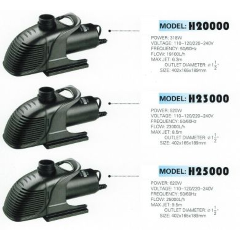 Hailea H23000 Pond & Aquarium Pump 23 000L/h