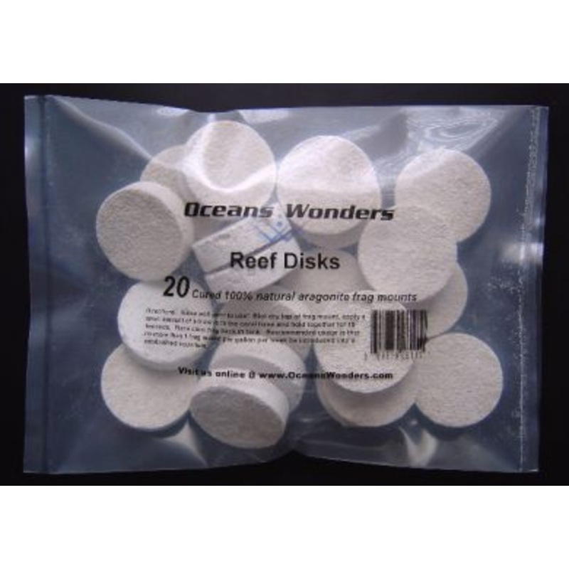 Ocean Wonders Coral Frag Disks 20pc