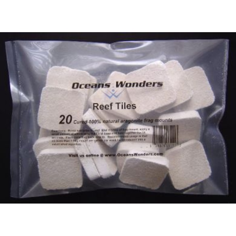 Ocean Wonders Coral Frag Tiles 20pc