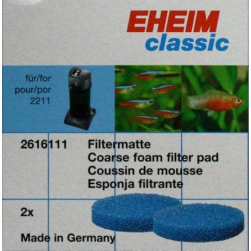 Eheim Classic 2211 Coarse Filter Pads (2pk) 2616111