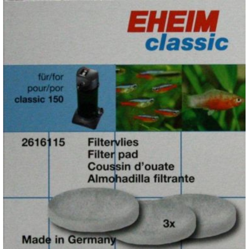 Eheim Classic 2211 Fine Filter Pads (3pk) 2616115
