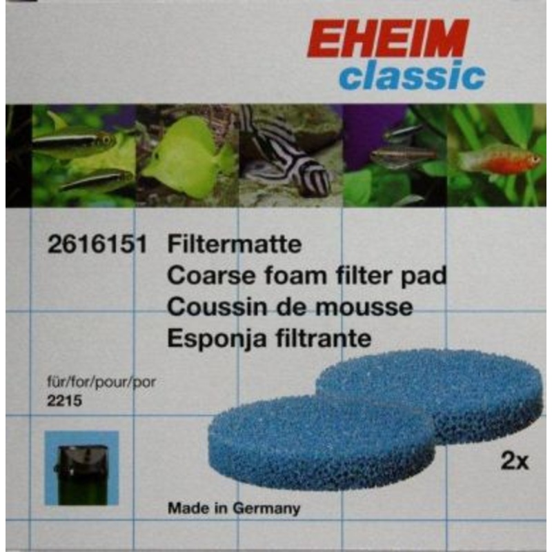 Eheim Classic 2215 Coarse Filter Pads (2pk)