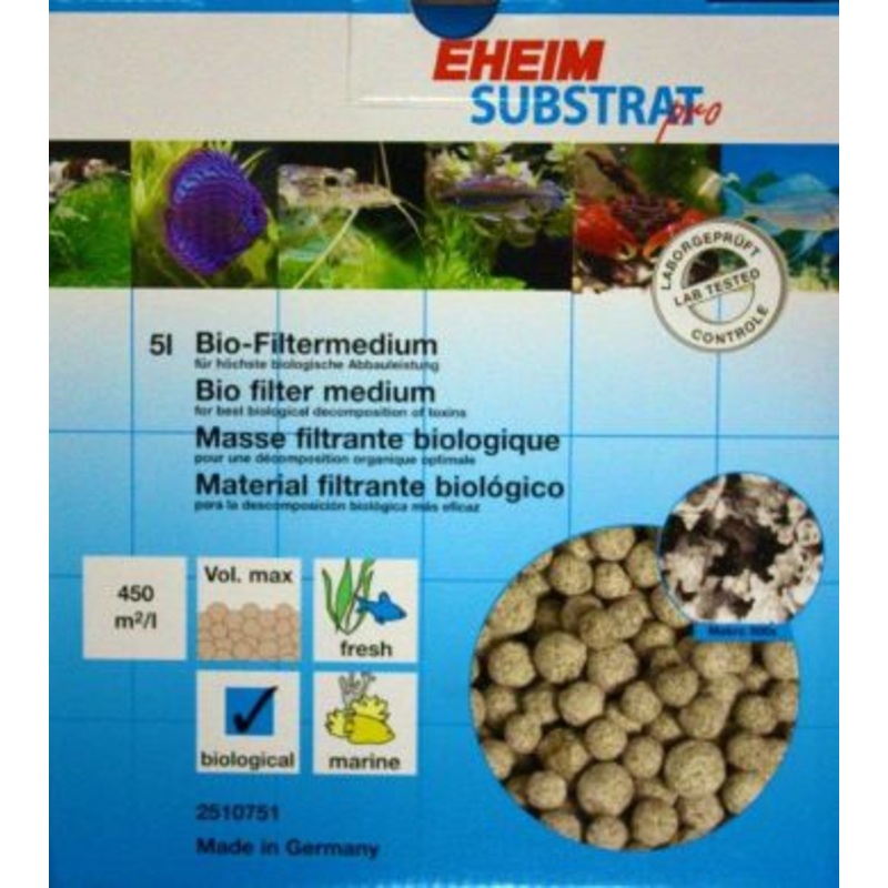 Eheim Substrat Pro Ceramic Biological Filter Media 5 Liter 2510751