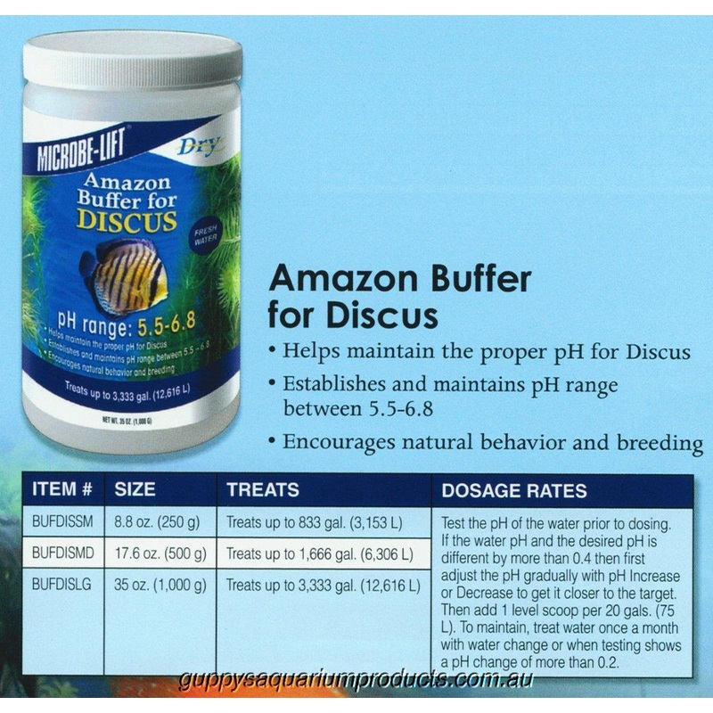 Microbe-Lift Amazon Buffer Discus F/W 500gm
