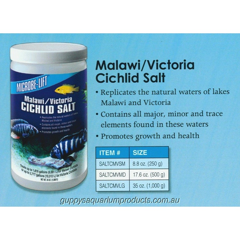 Microbe Lift Malawi / Victoria Cichlid Salt 500gm