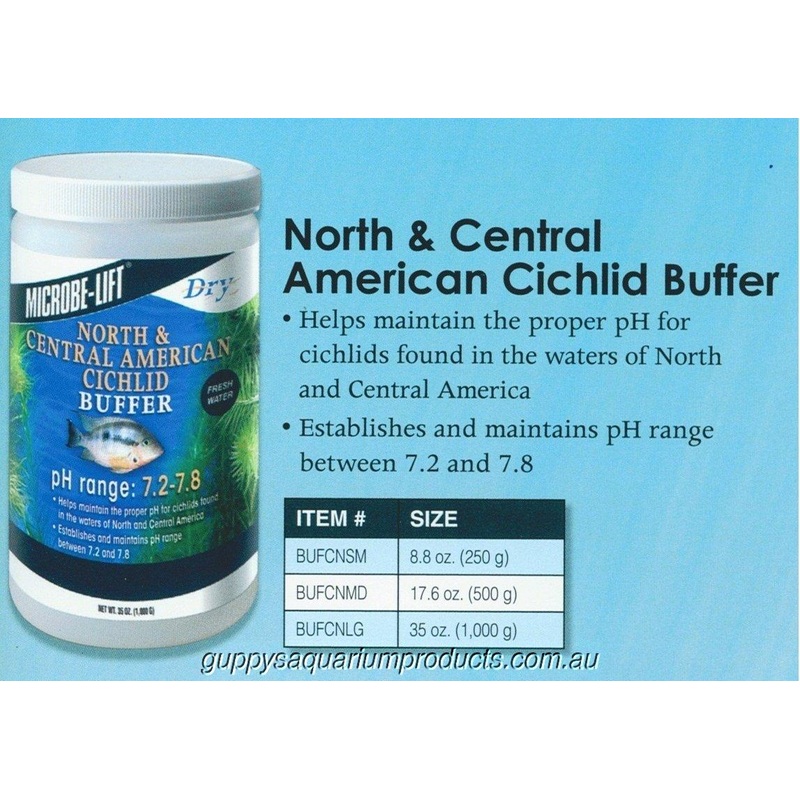 Microbe Lift North & Central American Cichlid Buffer 500gm