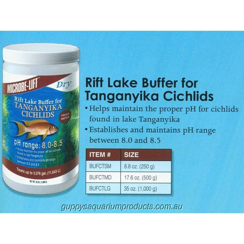 Microbe Lift Rift Lake Buffer Tanganyika Cichlids 500gm
