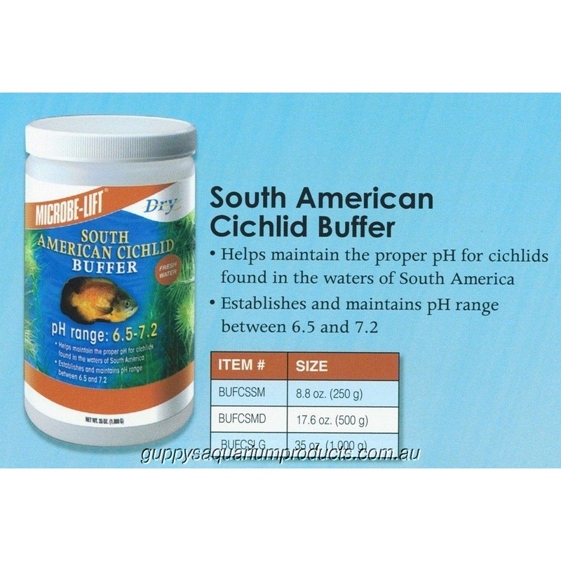 Microbe Lift South American Cichlid Buffer 500Gm