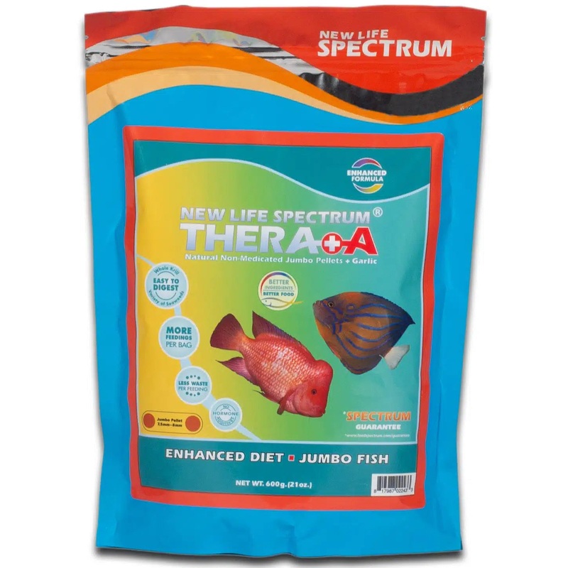 New Life Spectrum Thera+A Jumbo Sinking (7-7.5mm) 600g EXP 01/25