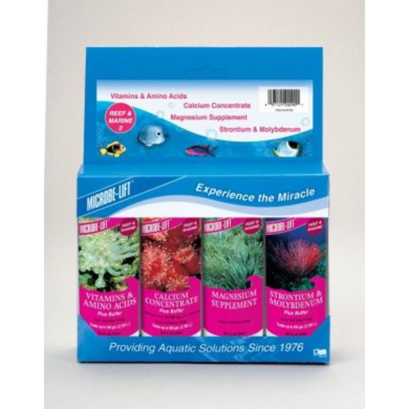 Microbe Lift Reef & Marine Starter Kit #2 118ml x 4