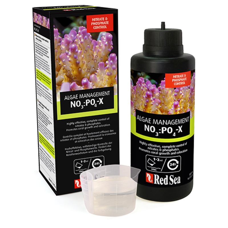 Red Sea NO3:PO4-X Nitrate and Phosphate Reducer 500ml
