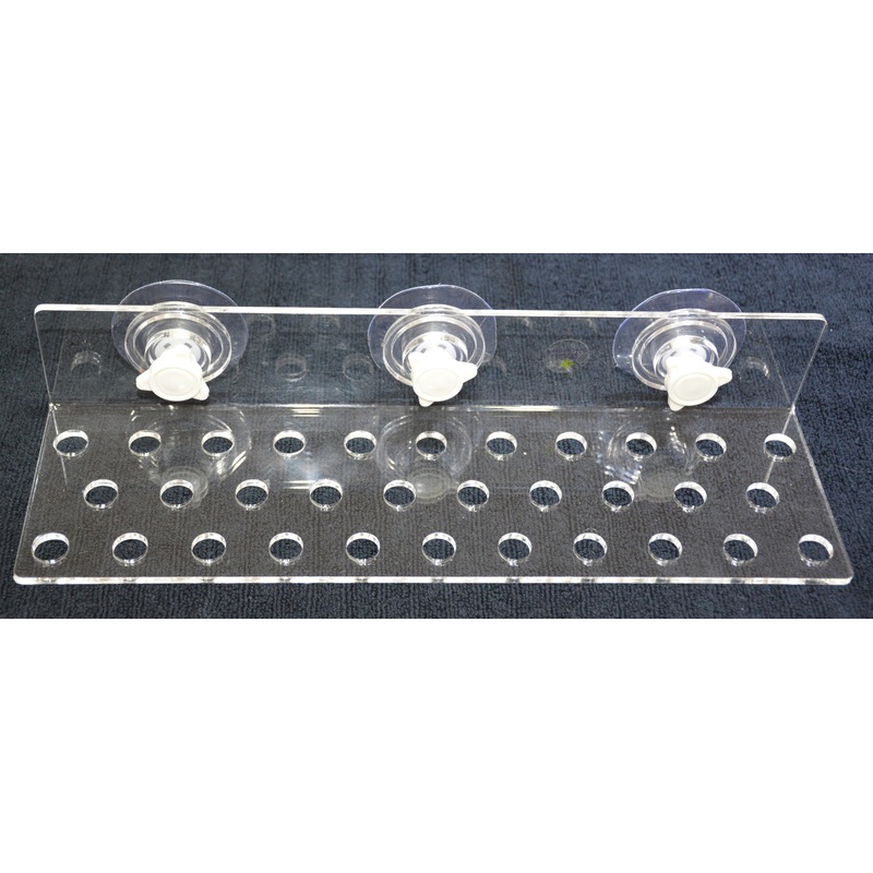 Frag Rack 32 Hole. 33.5L x 10W x 6H cm With Suction Cup
