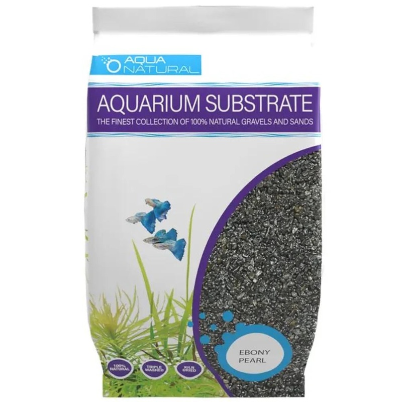 Aqua Naturals Ebony Pearl Gravel 9kg
