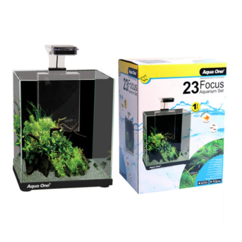 Aqua One Focus 23 Aquarium 23L Black