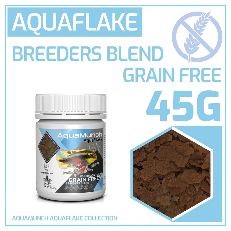 AquaMunch AquaFlake Breeders Blend Flake 45g