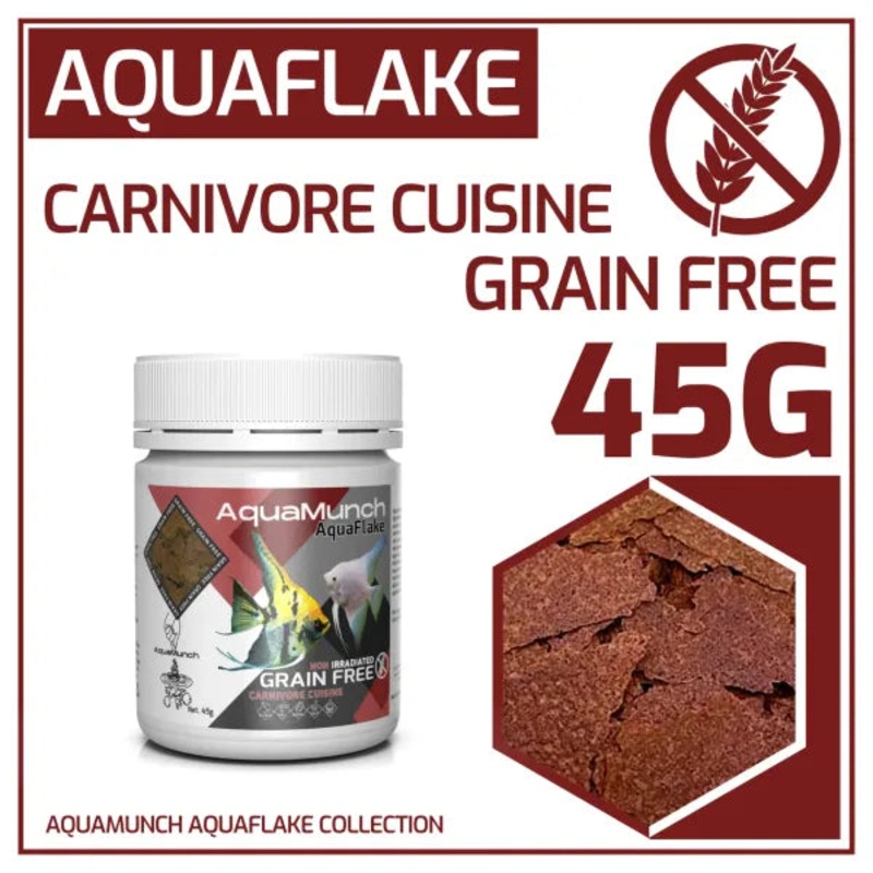 AquaMunch AquaFlake Carnivore Cuisine Flake 45g