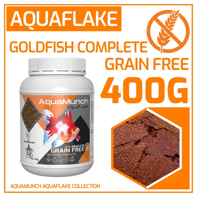 AquaMunch AquaFlake Goldfish Complete Flake 400g