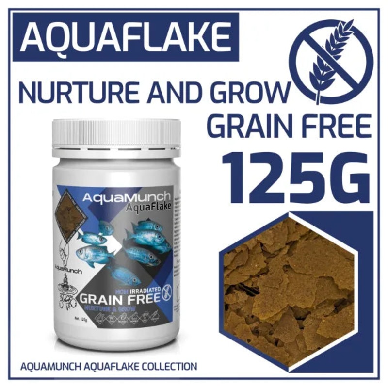 AquaMunch AquaFlake Nurture & Grow Flake 125g