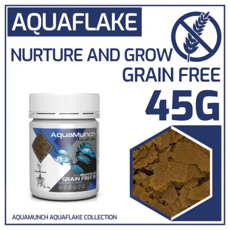 AquaMunch AquaFlake Nurture & Grow Flake 45g