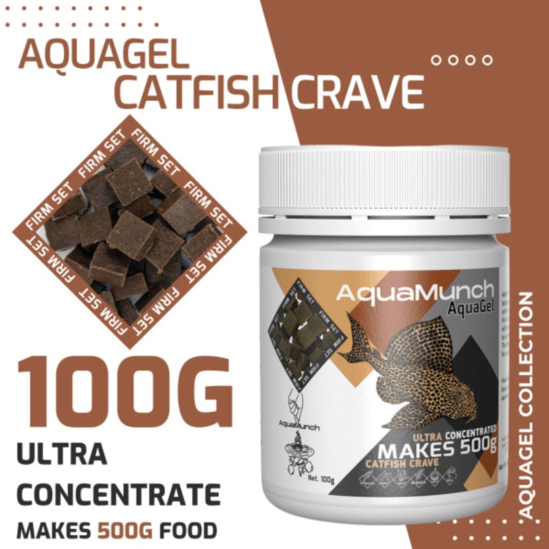 AquaMunch AquaGel Catfish Crave 100g Makes 500g