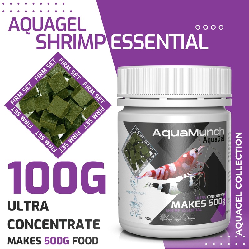 AquaMunch AquaGel Shrimp Essential 100g Makes 500g