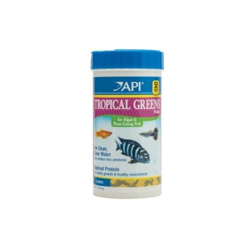 API Tropical Greens Flakes 31gm