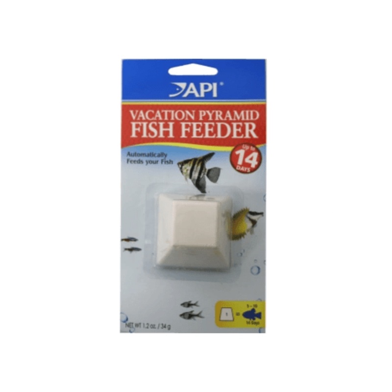 API Vacation Pyramid Fish Feeder
