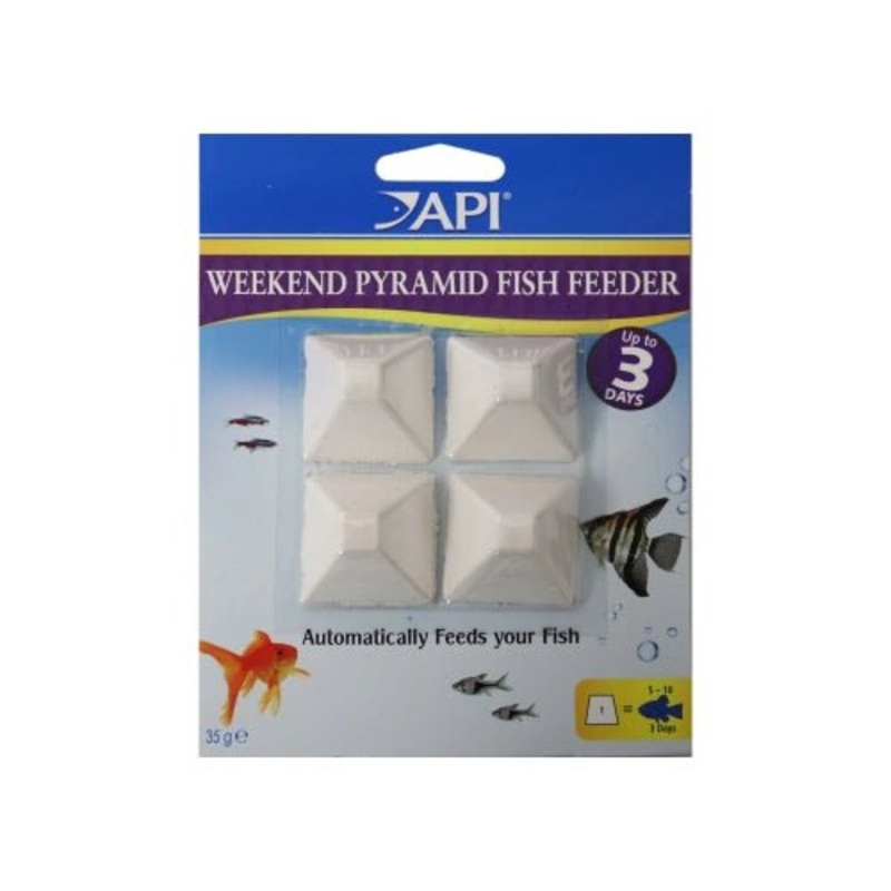 API Weekend Pyramid Fish Feeder 4 x 3 day