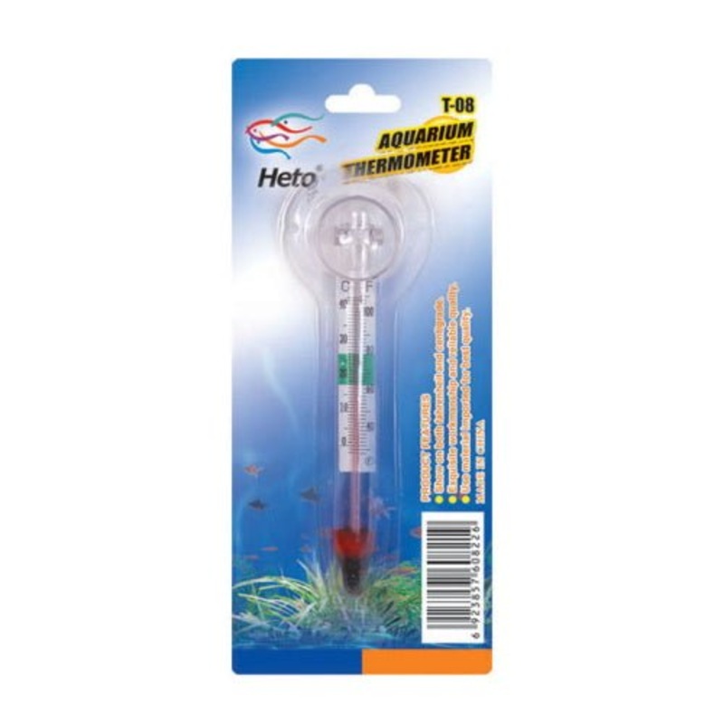 Glass Thermometer with suction cup