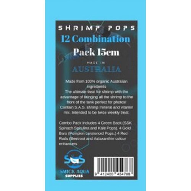 SAS SHRIMP POPS 15CM - COMBINATION 12