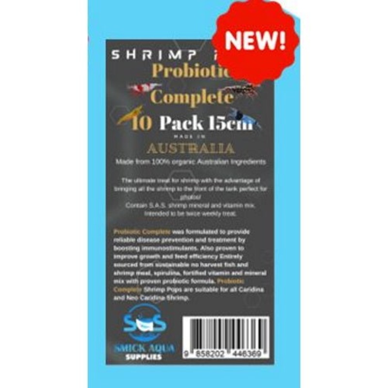 SAS Shrimp Pops 15cm - Probiotic
