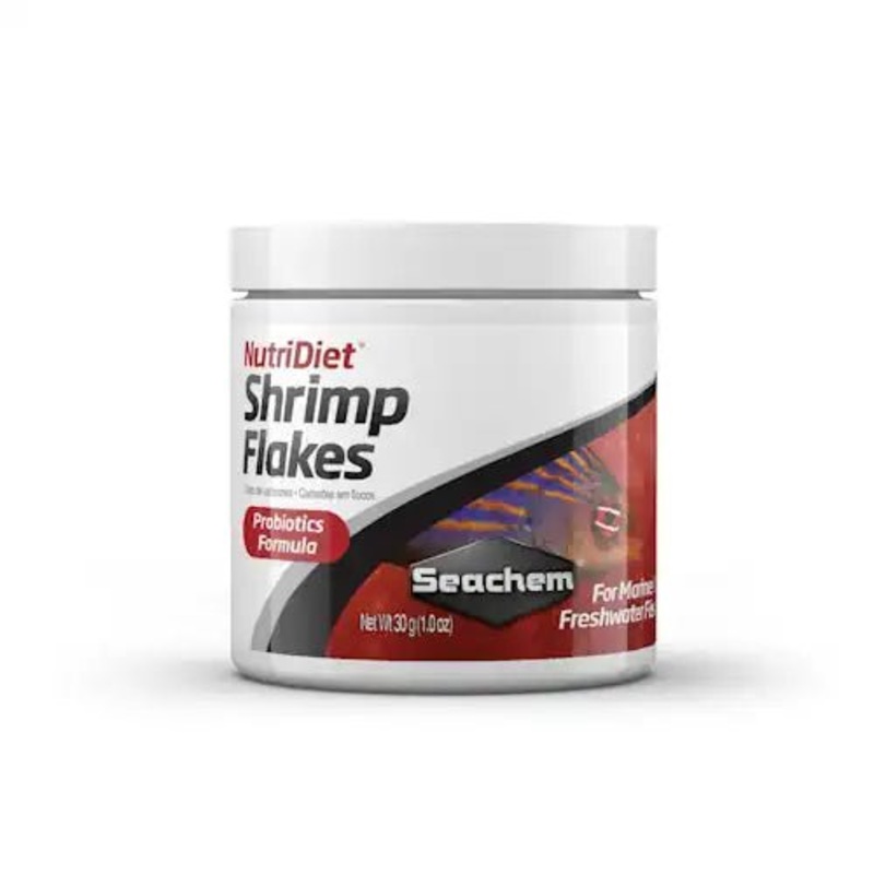 Seachem NutriDiet Shrimp Flakes with Probiotics 15g