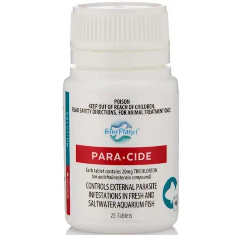 Blue Planet Paracide Tablets 25tabs