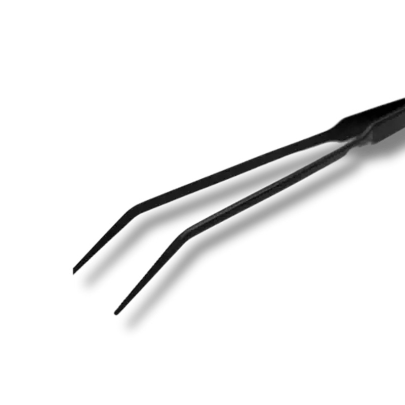 Dalua Aquascaping Curved Tweezers 25cm Black