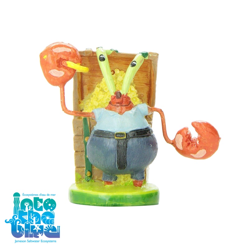 Penn-Plax - Aquarium Decor | Nickelodeon - SpongeBob SquarePants | Mr. Krabs