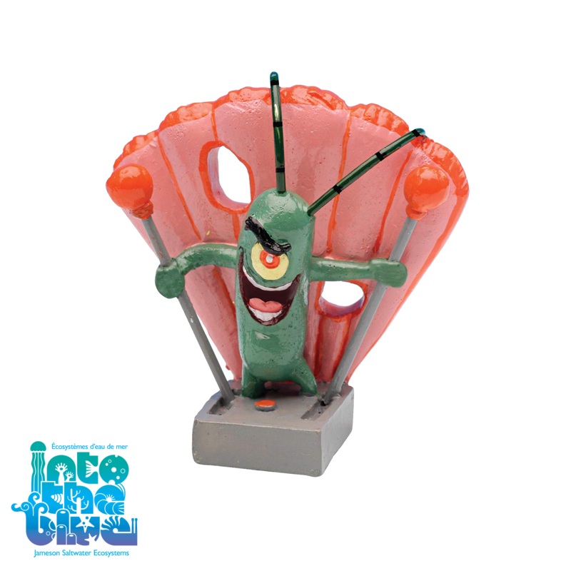Penn-Plax - Aquarium Decor | Nickelodeon - SpongeBob SquarePants | Plankton