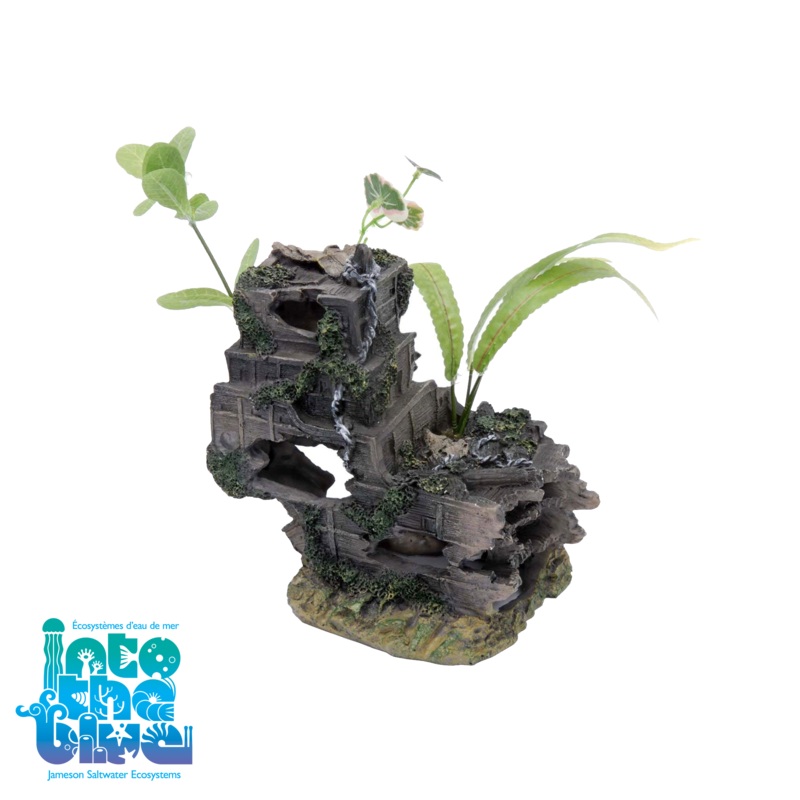Penn-Plax - Aquarium Decor | Shipwreck Stern with Plants