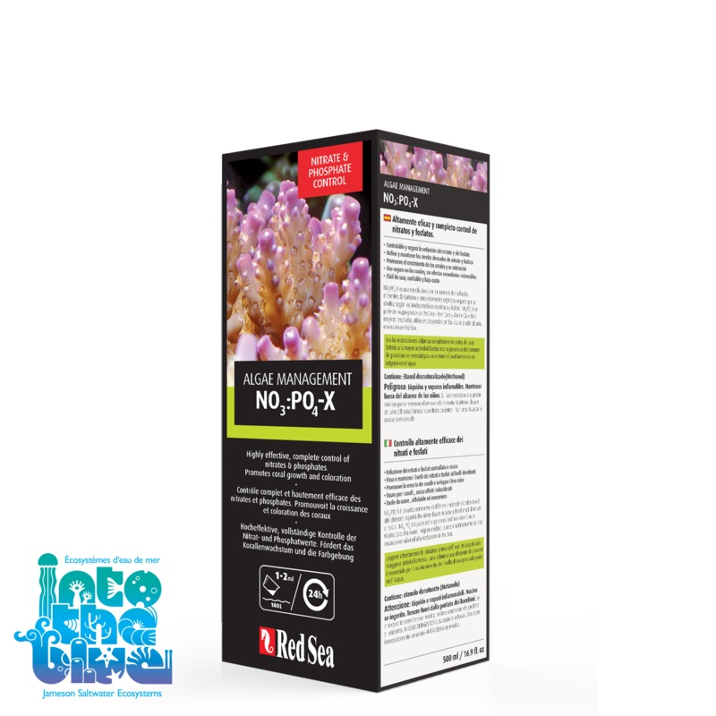 Red Sea - Algae/Nitrate Management | NO3:PO4-X