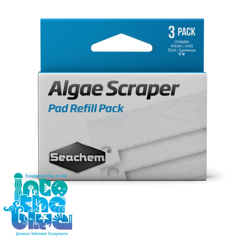 Seachem - Algae Scraper | Replacement Scrubber Pads