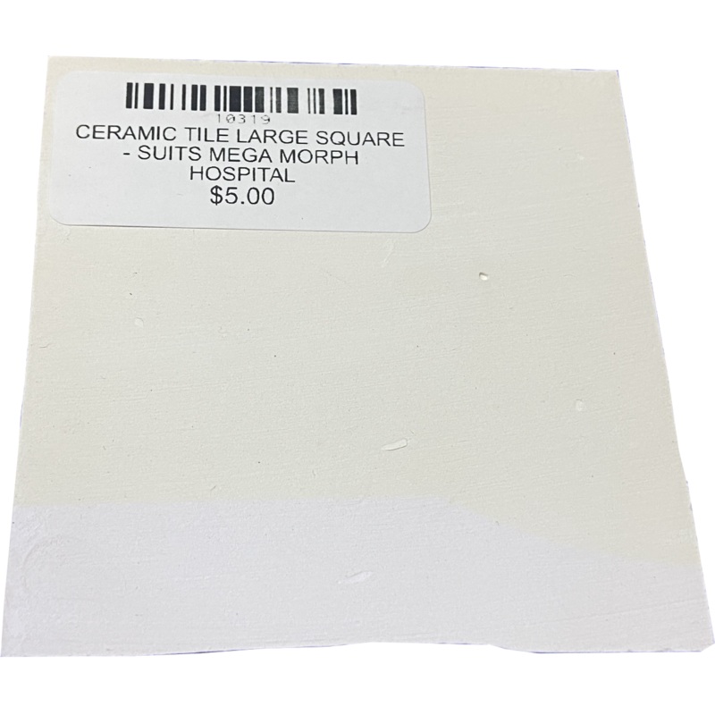CERAMIC TILE LARGE SQUARE - SUITS MEGA MORPH HOSPITAL