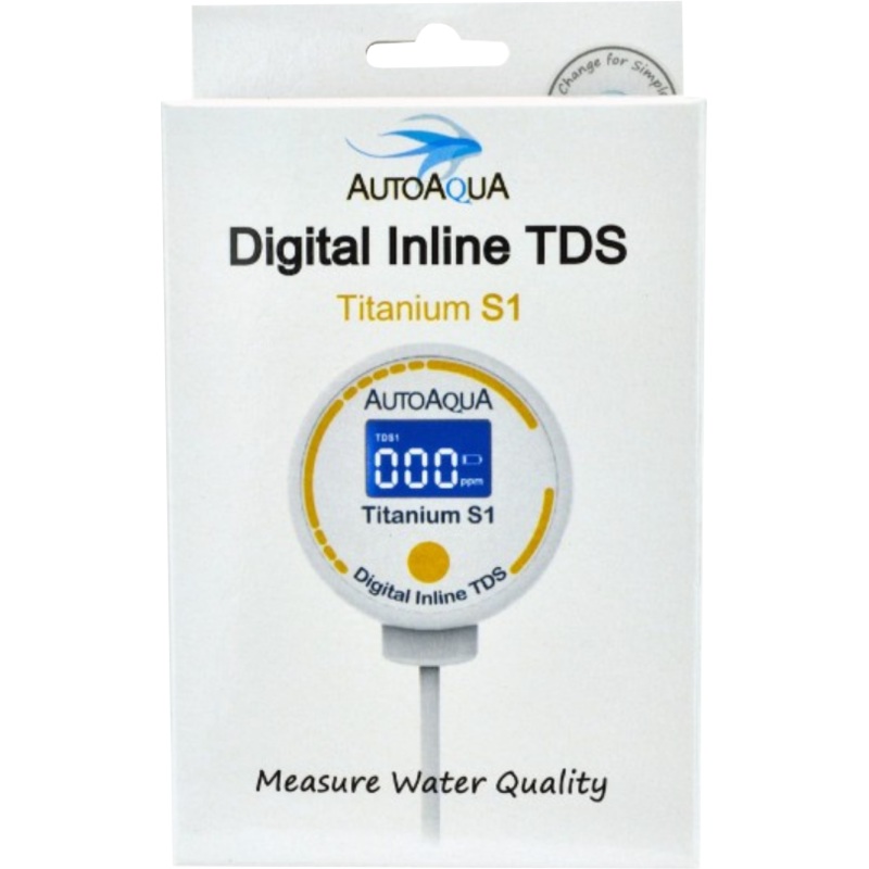 AUTOAQUA DIGITAL INLINE TDS TITANIUM