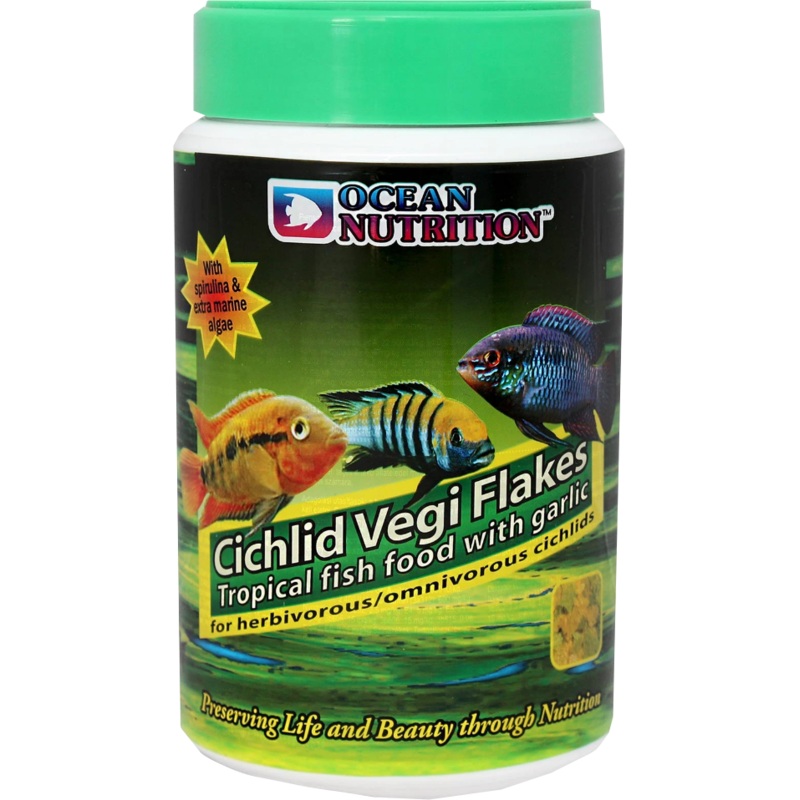 OCEAN NUTRITION CICHLID VEGI FLAKES