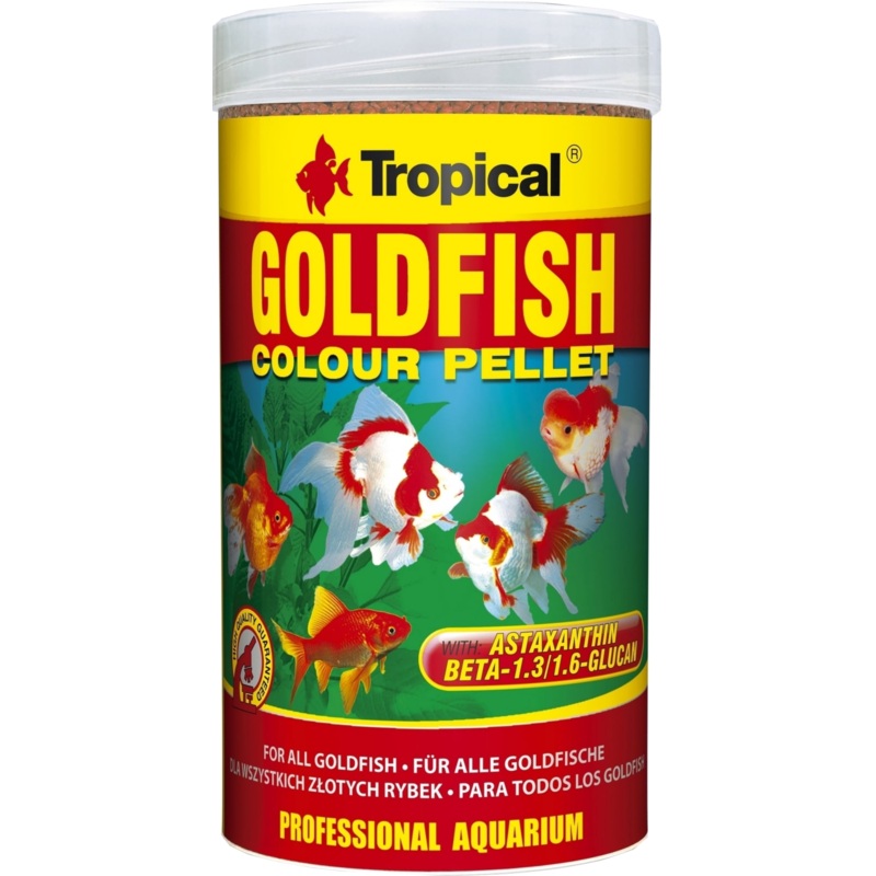 TROPICAL GOLDFISH COLOR PELLET