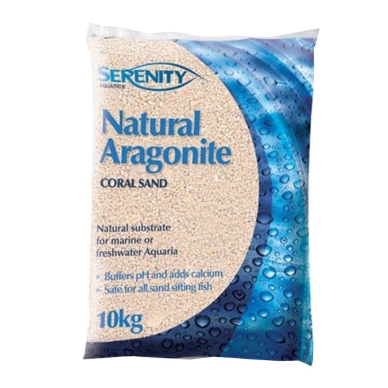 SERENITY NATURAL ARAGONITE SAND 10KG