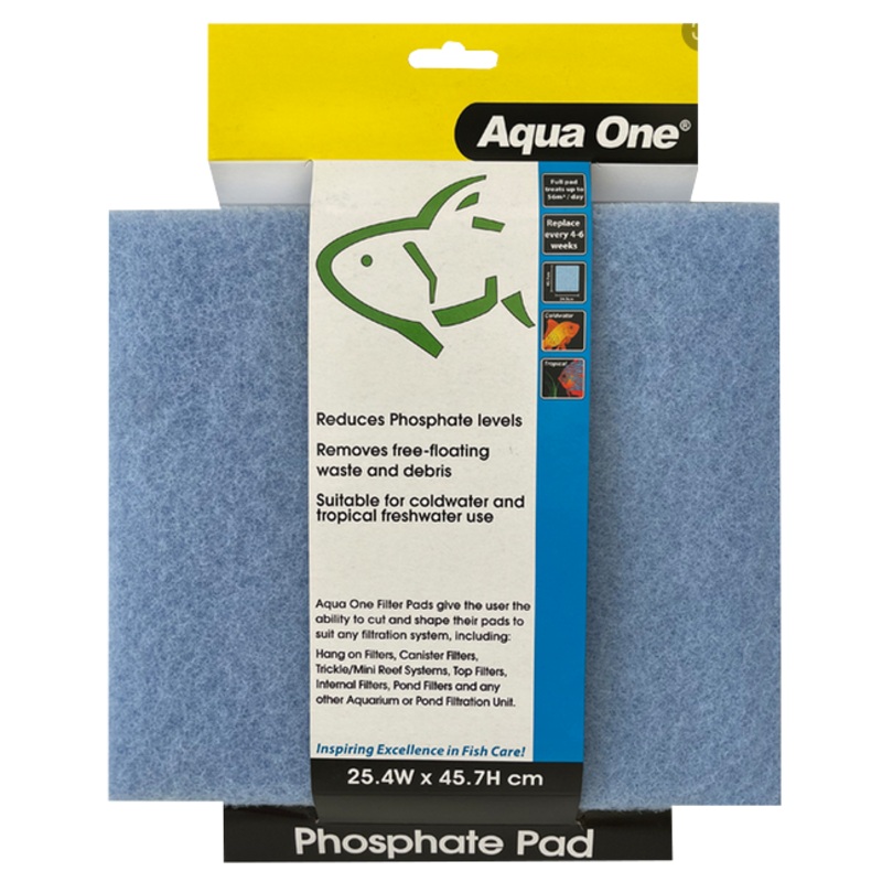 AQUA ONE PHOSPHATE FILTER PAD