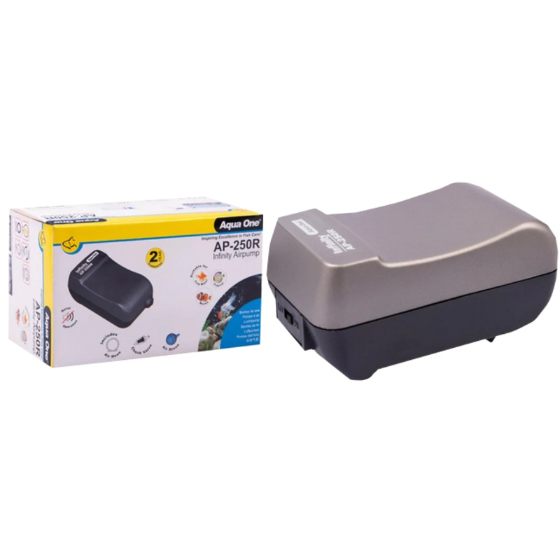 AQUA ONE SINGLE AIR PUMP AP-250R