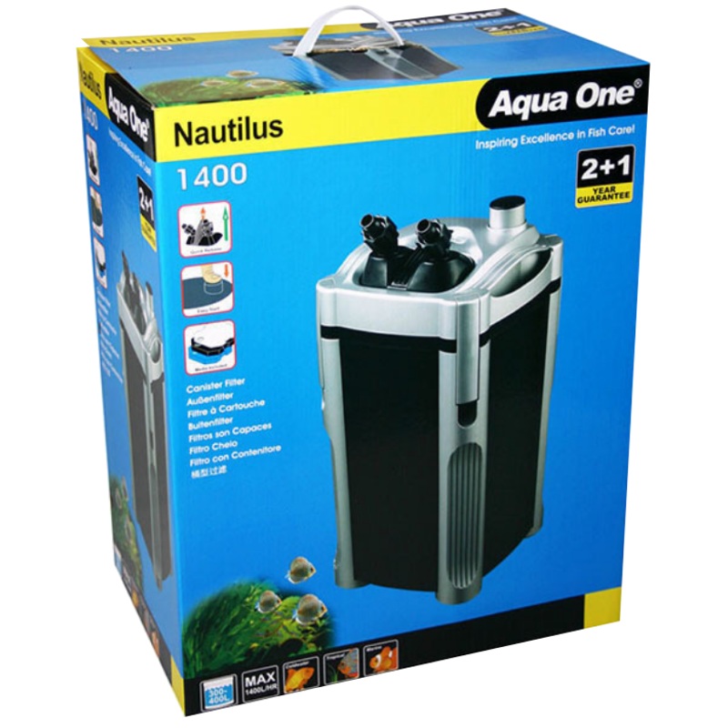 AQUA ONE NAUTILUS 1400 CANISTER FILTER